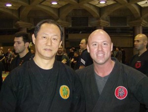 Rob with Nagato Sensei at 2007 Daikomyosai          